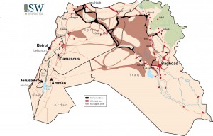 Het territorium van Daesh